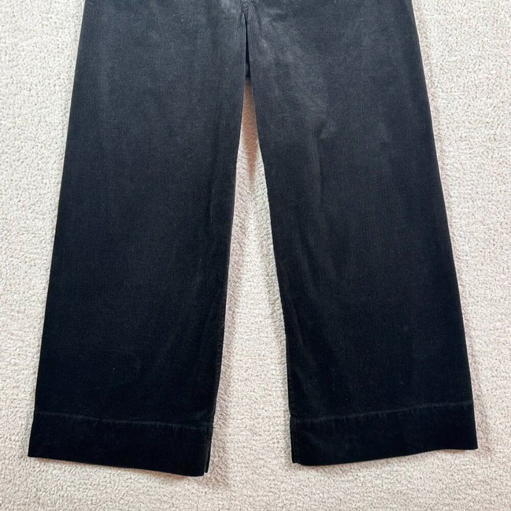 Maeve Black Wide-Leg Pants 27P - Picture 4 of 11